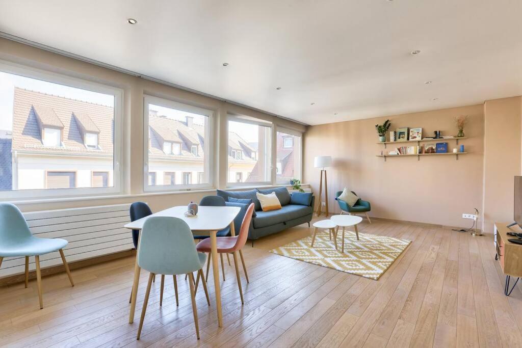 Appartement Spacieux Au Coeur De Strazburg Dış mekan fotoğraf